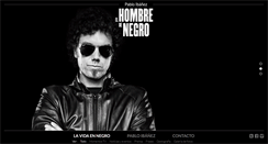 Desktop Screenshot of elhombredenegro.com